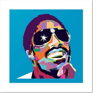 Stevie wonder WpapArt Posters and Art